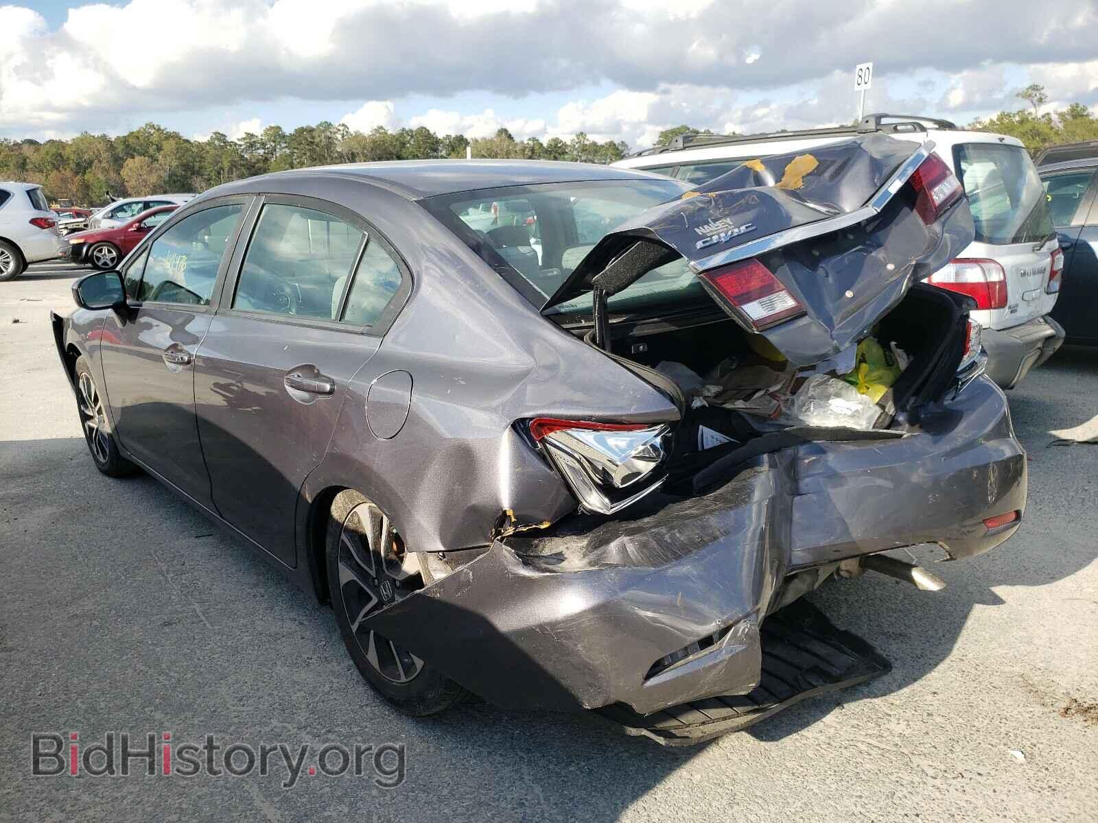 2015 HONDA CIVIC - VIN: 19XFB2F83FE043762 - Фото 3