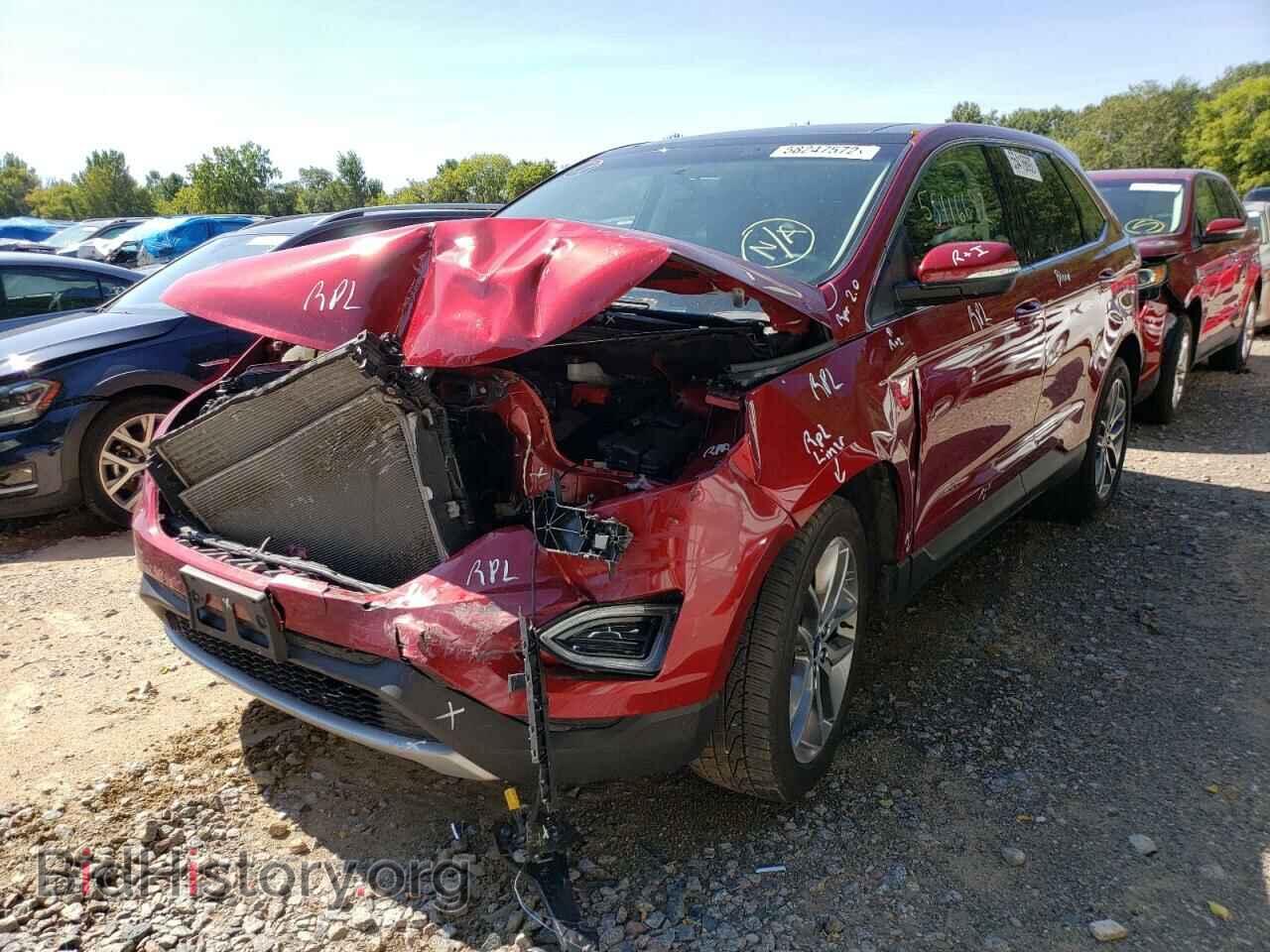 2017 FORD EDGE - VIN: 2FMPK4K86HBC45037 - Фото 2