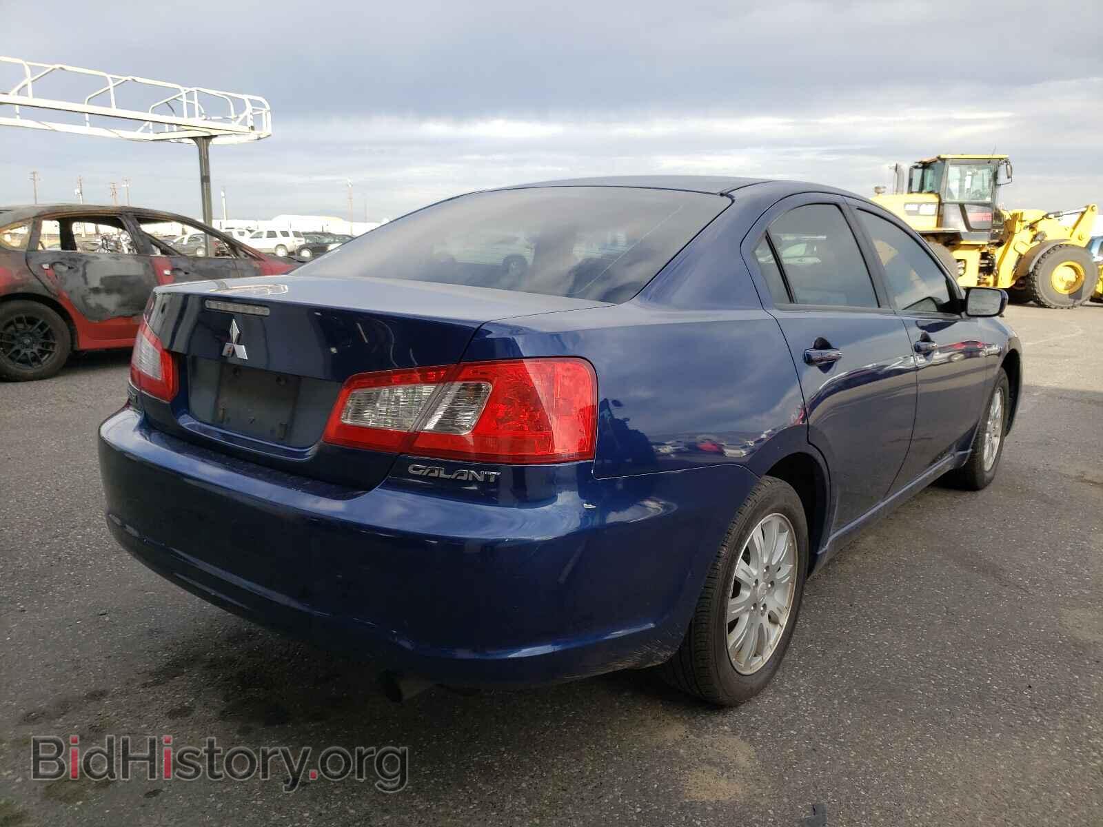 2009 MITSUBISHI GALANT - VIN: 4A3AB36F39E026178 - Фото 4