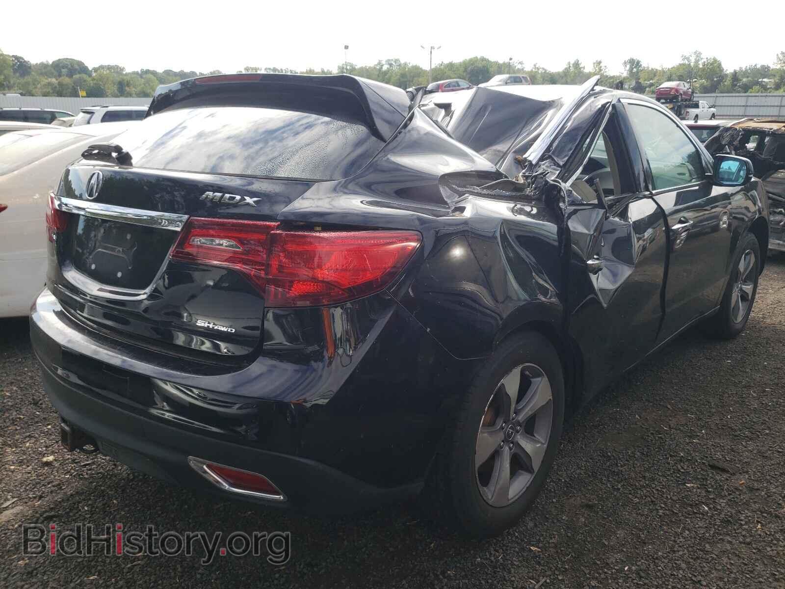 2014 ACURA MDX - VIN: 5FRYD4H28EB044453 - Фото 4
