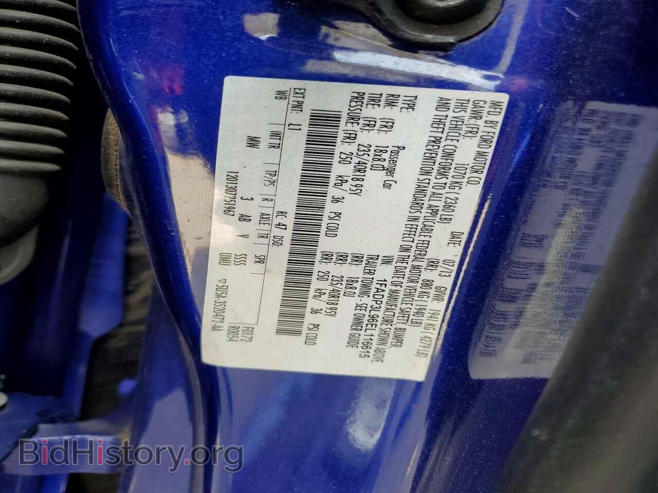 2014 FORD FOCUS - VIN: 1FADP3L96EL116615 - Photo 13