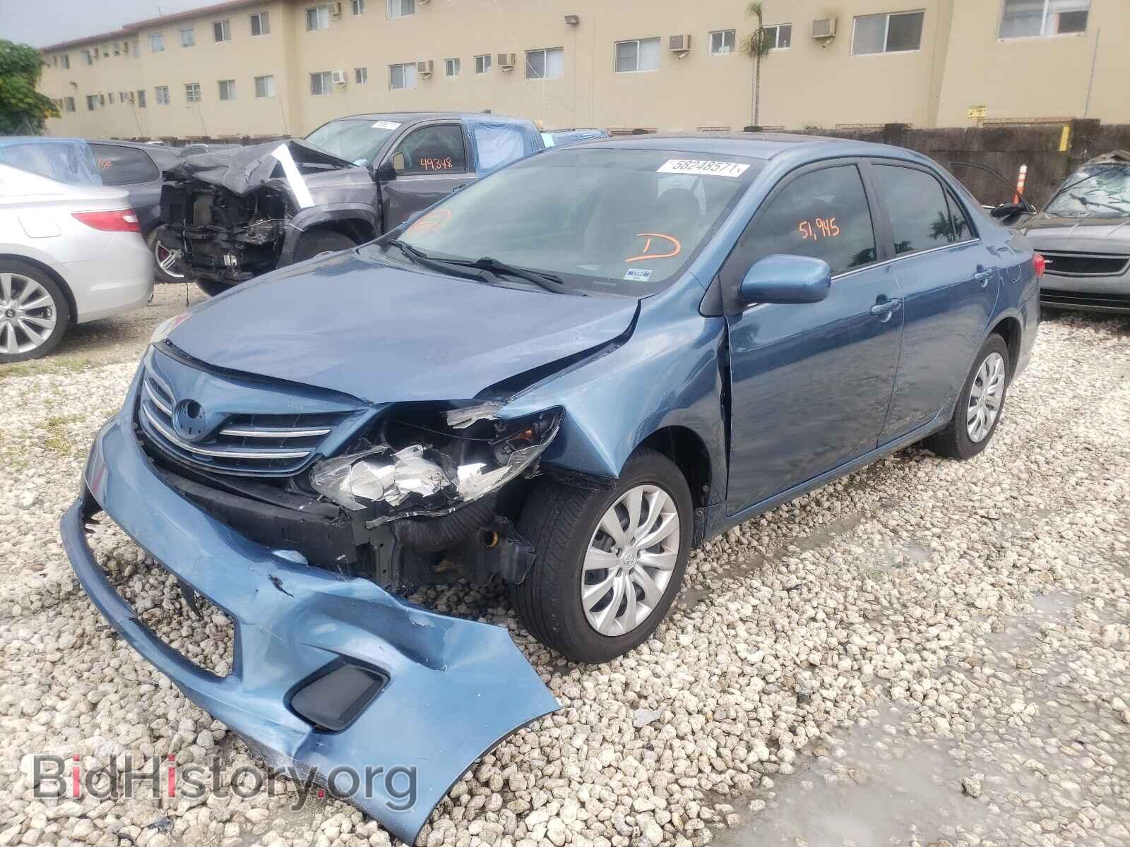 2013 TOYOTA COROLLA - VIN: 5YFBU4EE6DP211739 - Фото 2