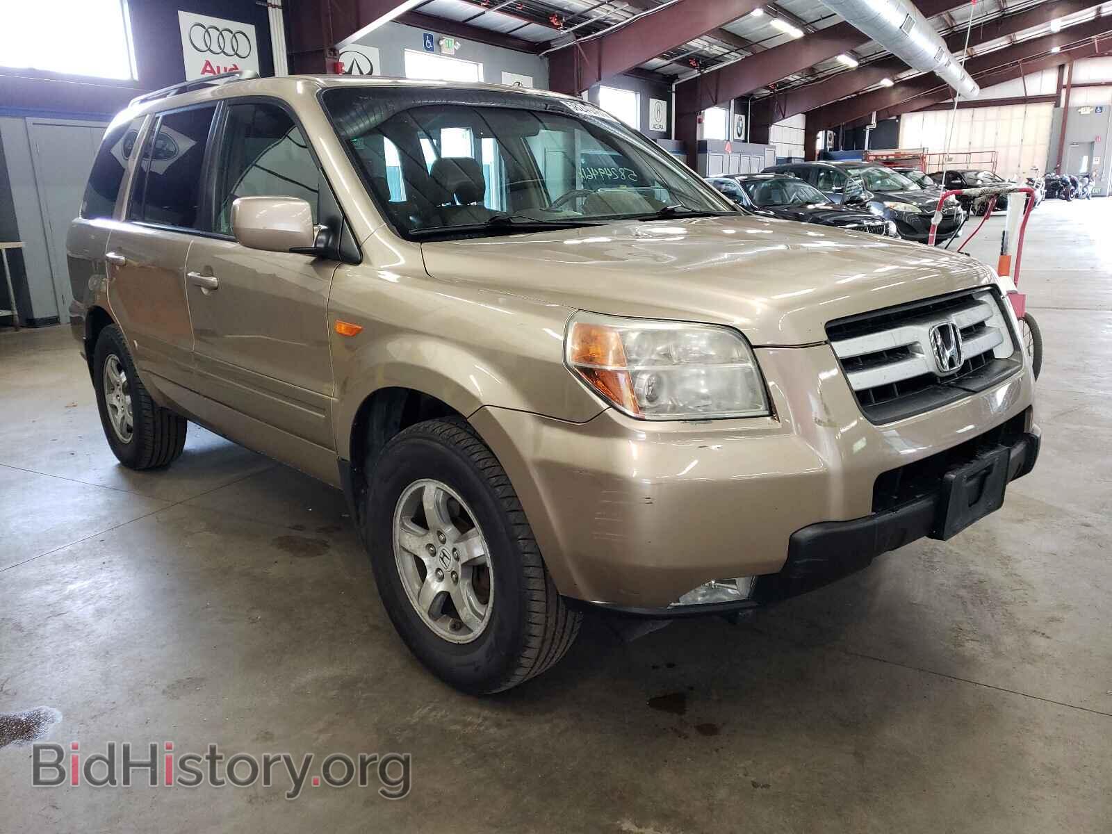 Photo 2HKYF18587H539373 - HONDA PILOT 2007