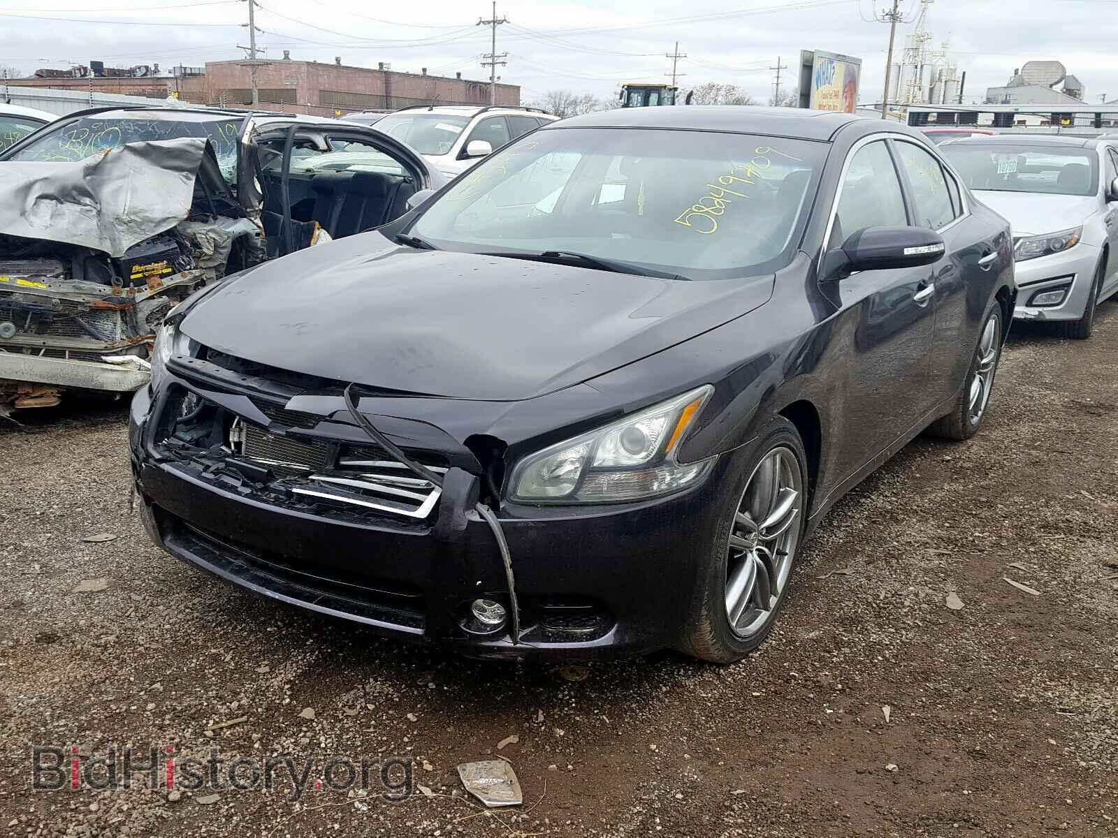 2012 NISSAN MAXIMA S - VIN: 1N4AA5APXCC802624 - Фото 2