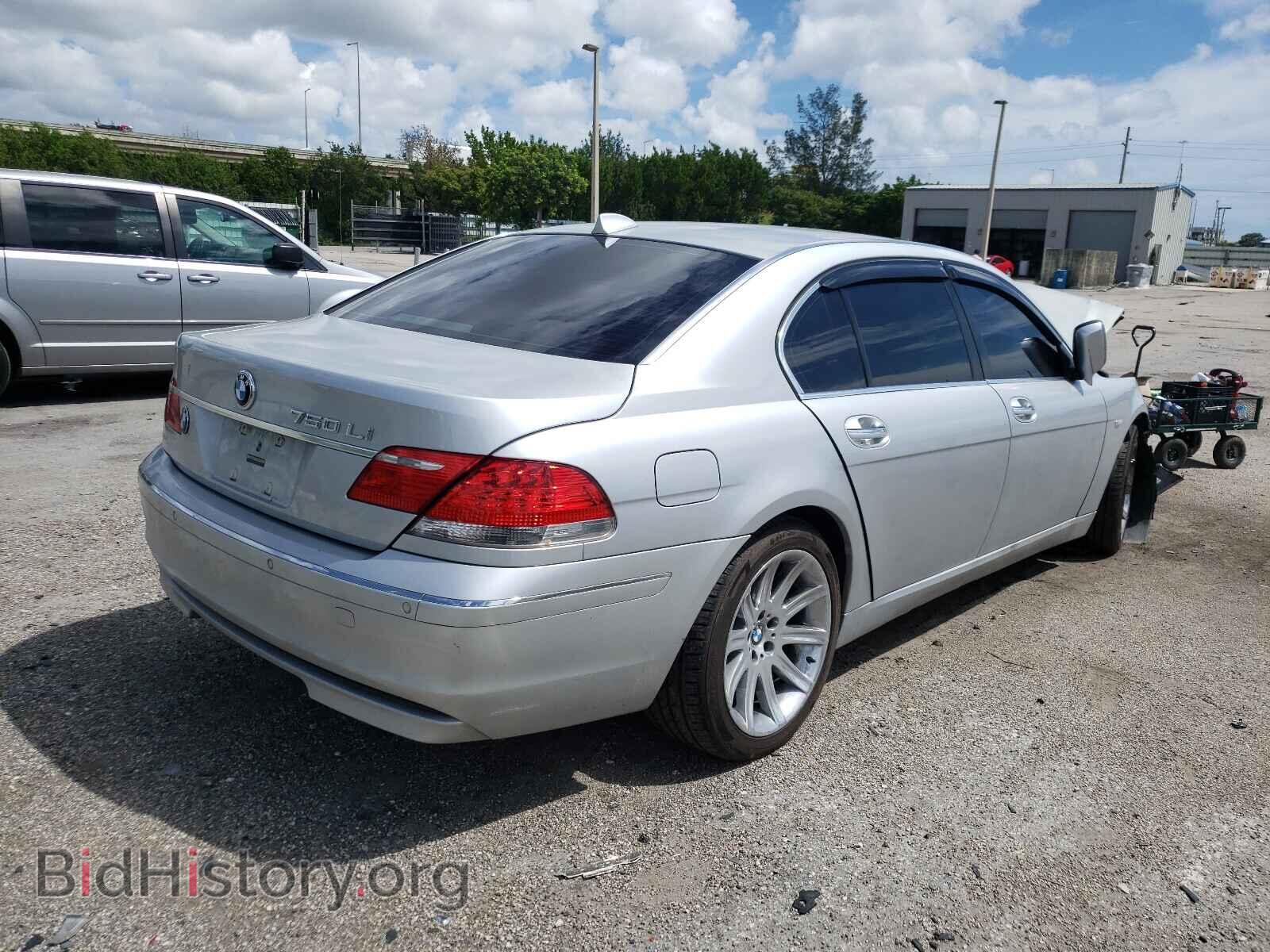2007 BMW 7 SERIES - VIN: WBAHN83547DT68708 - Фото 4