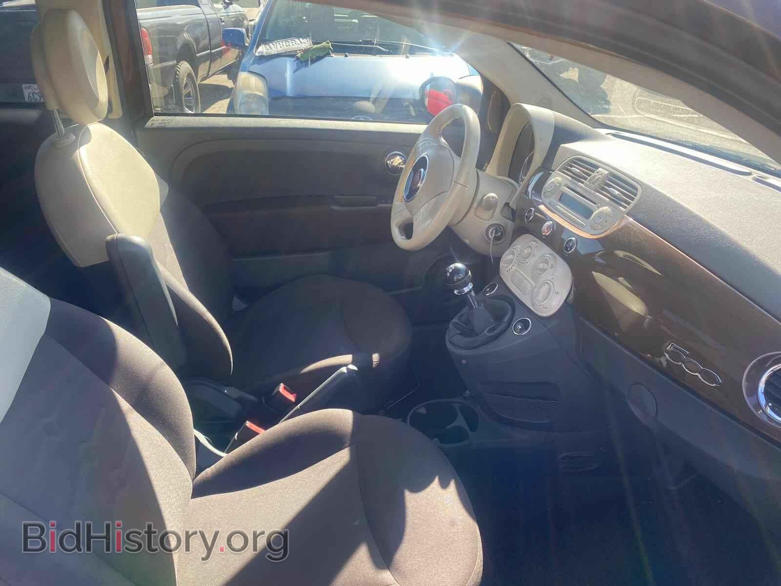2013 FIAT 500 - VIN: 3C3CFFAR9DT543663 - Фото 5