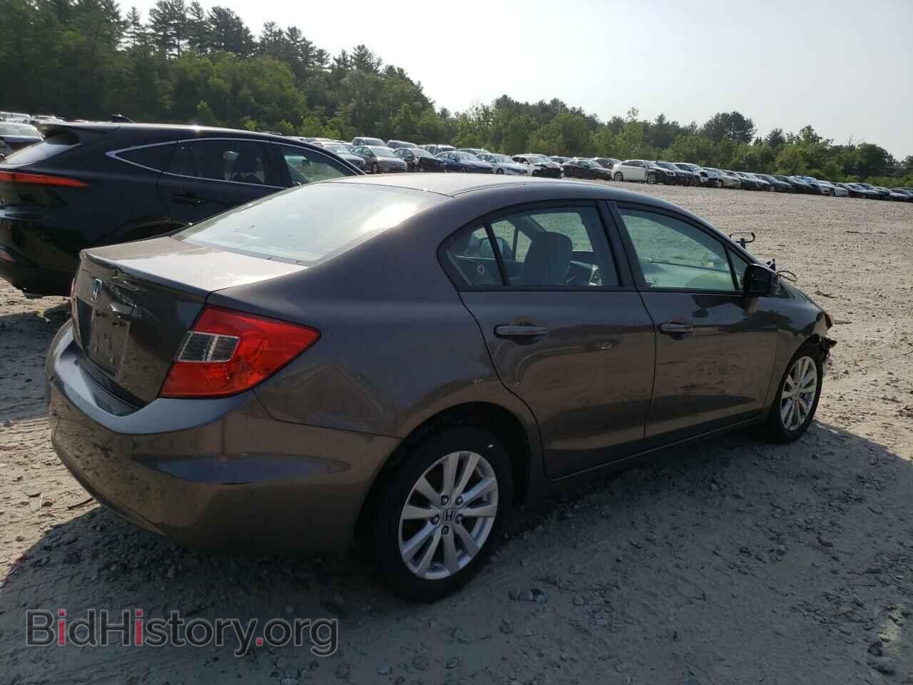 2012 HONDA CIVIC - VIN: 19XFB2F85CE307088 - Фото 3