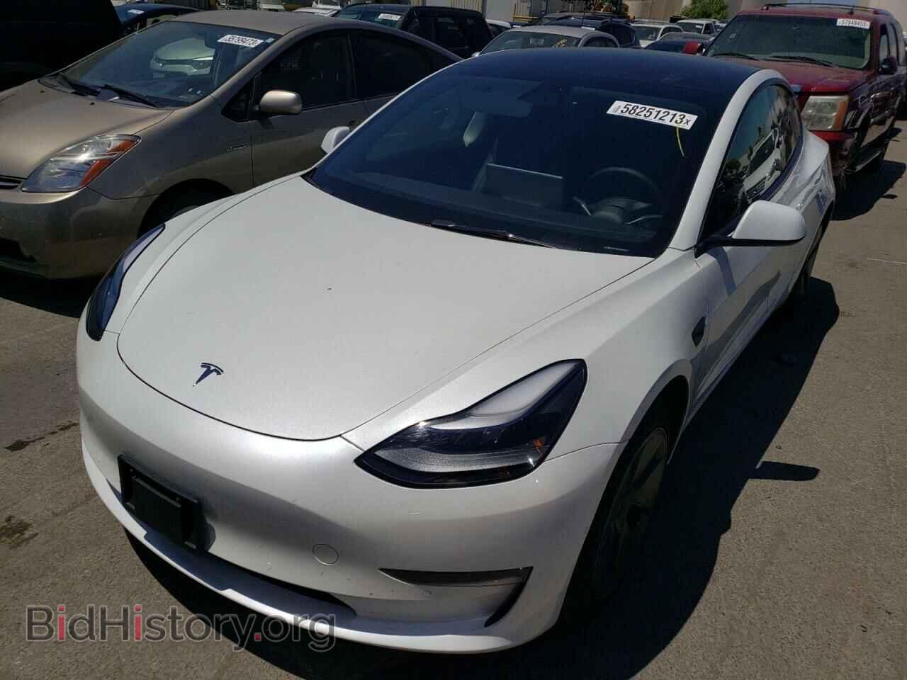 Photo 5YJ3E1EA1NF160211 - TESLA MODEL 3 2022