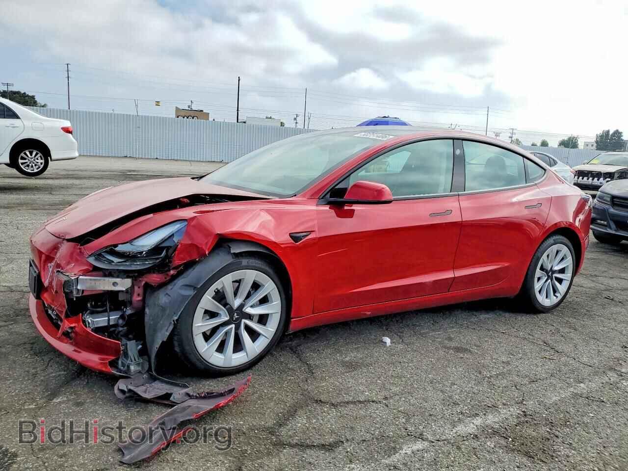 Photo 5YJ3E1EA9MF920108 - TESLA MODEL 3 2021