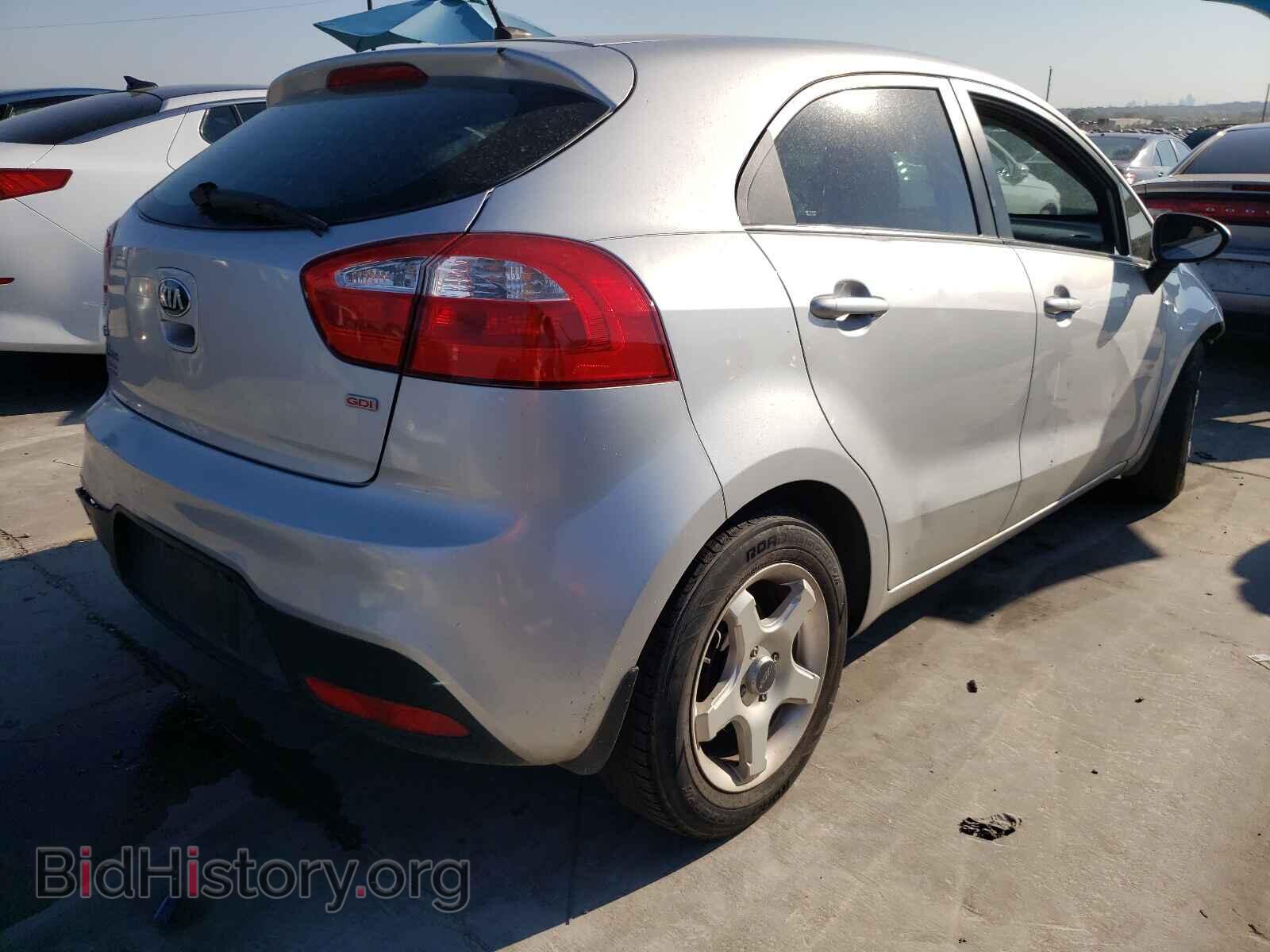 2013 KIA RIO - VIN: KNADM5A34D6203694 - Фото 4