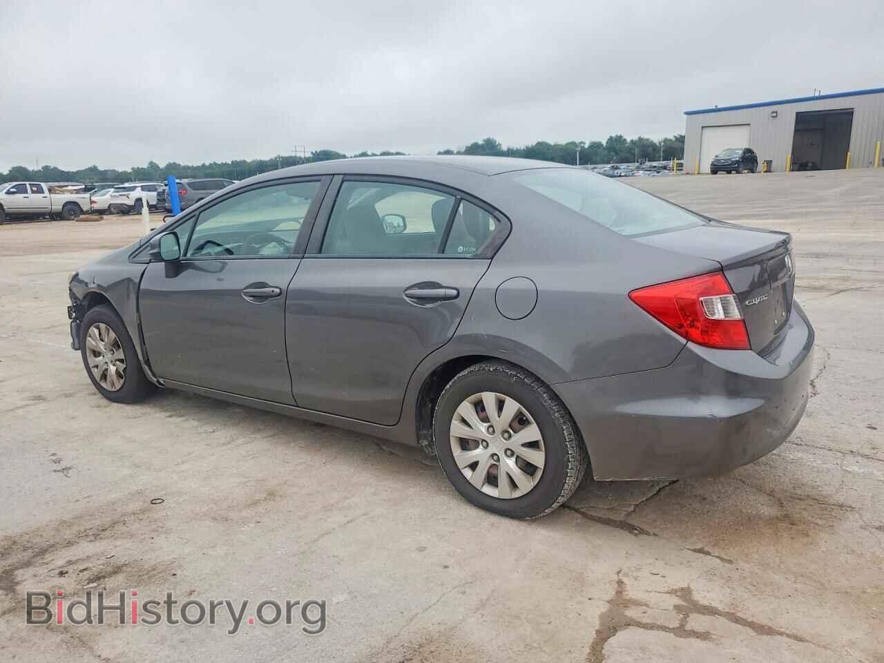 2012 HONDA CIVIC - VIN: 2HGFB2F56CH583842 - Фото 2