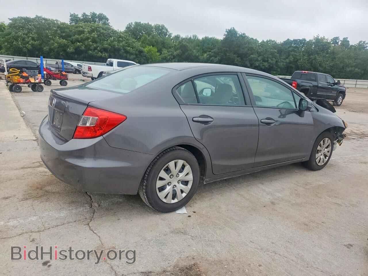 2012 HONDA CIVIC - VIN: 2HGFB2F56CH583842 - Фото 3