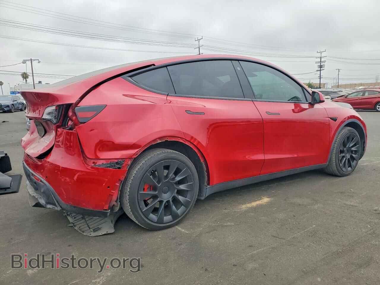 2022 TESLA MODEL Y - VIN: 7SAYGAEEXNF561813 - Photo 3