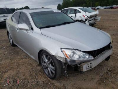 2007 Lexus IS IS 250, silver — VIN JTHBK262272048703, Copart