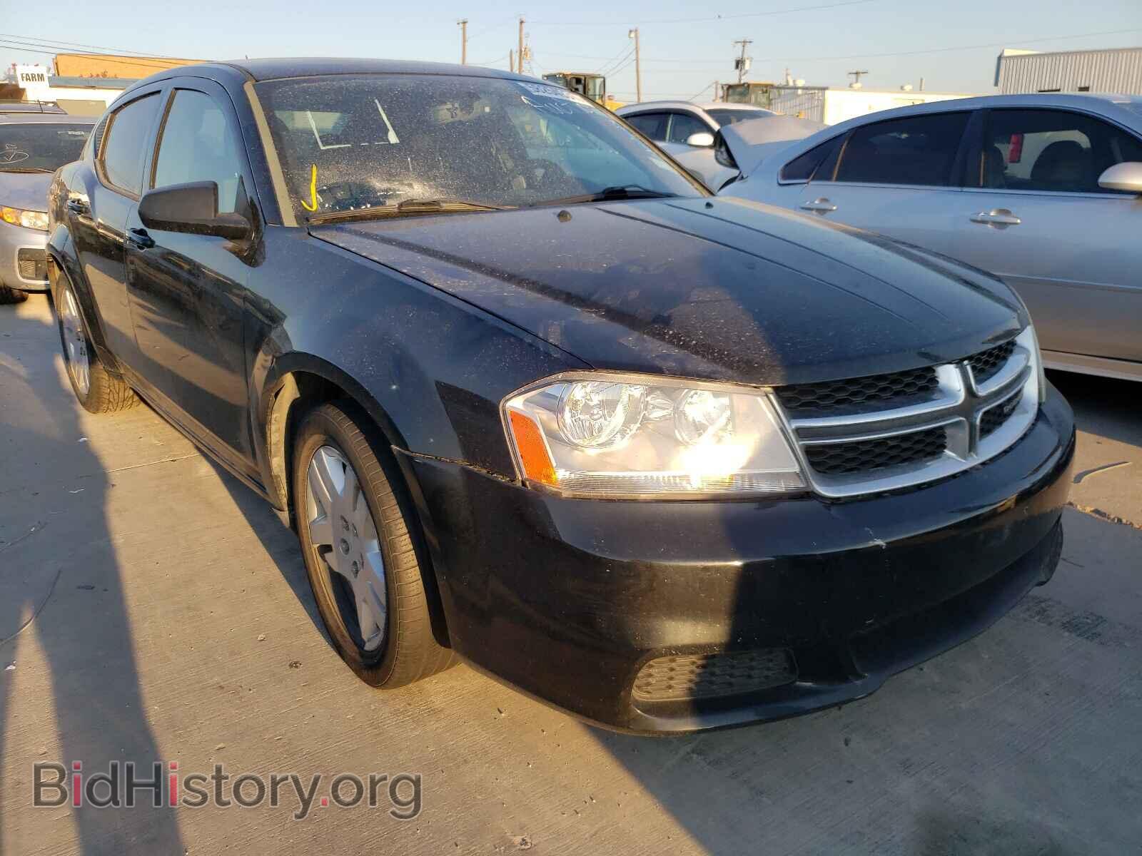 Фотография 1C3CDZAB7DN548595 - DODGE AVENGER 2013