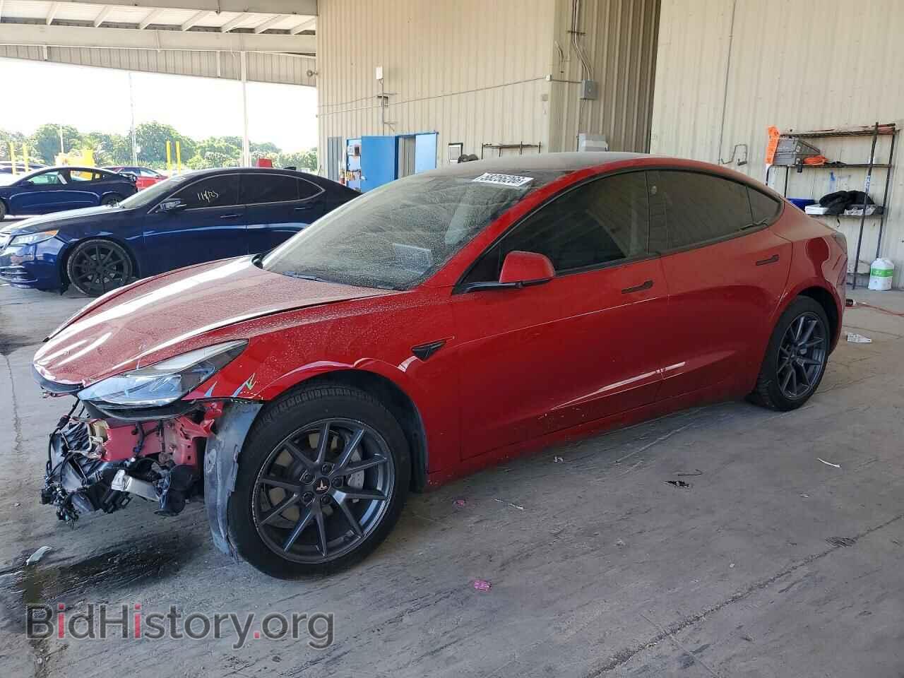 Фотография 5YJ3E1EAXMF097060 - TESLA MODEL 3 2021