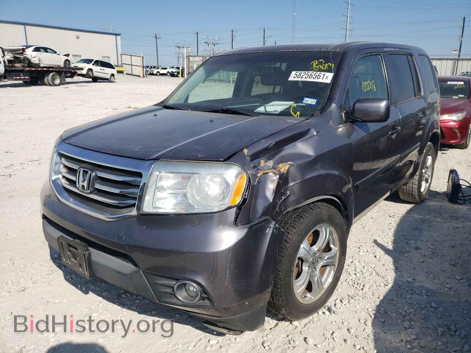 2014 HONDA PILOT - VIN: 5FNYF4H5XEB023013 - Фото 2