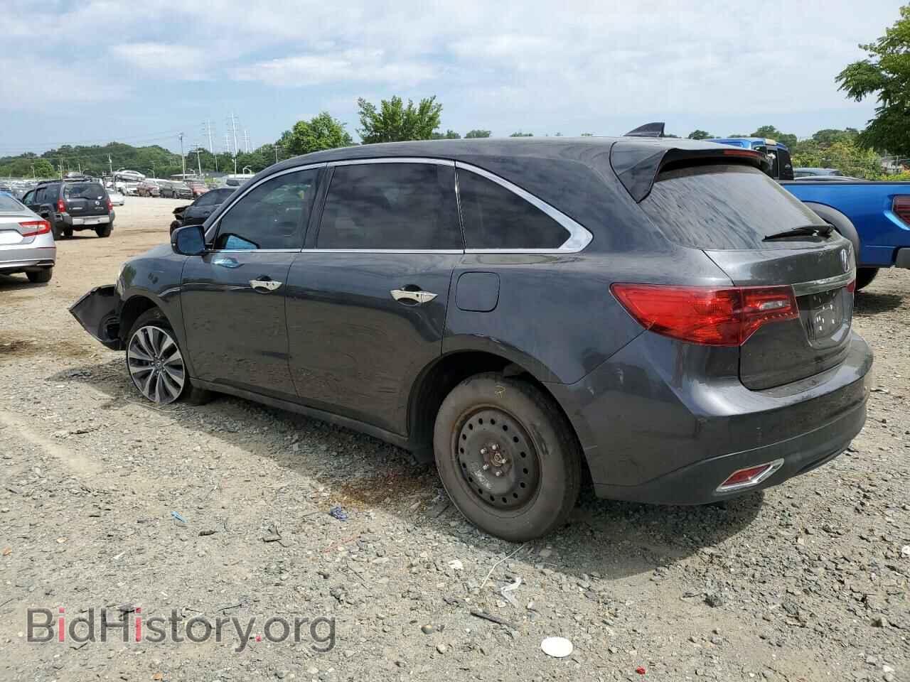 2014 ACURA MDX - VIN: 5FRYD4H49EB012029 - Фото 2