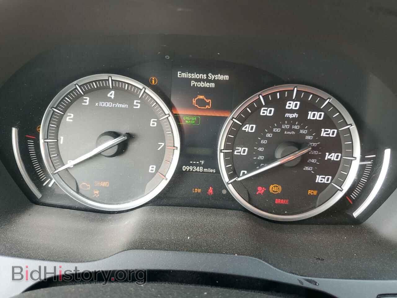 2014 ACURA MDX - VIN: 5FRYD4H49EB012029 - Фото 9