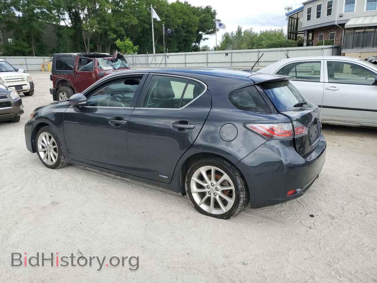 2011 LEXUS CT 200 - VIN: JTHKD5BH3B2006572 - Фото 2