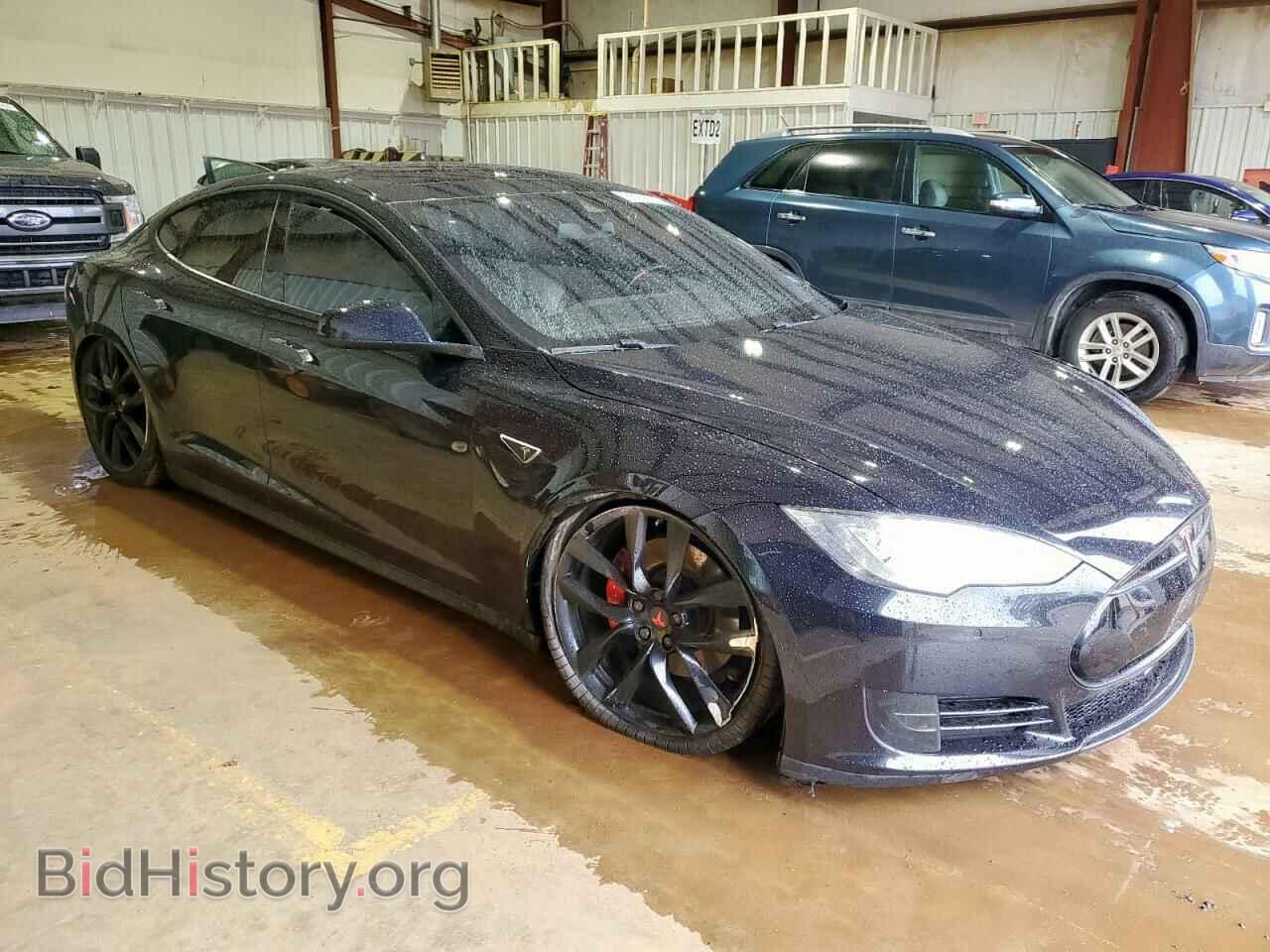 2015 TESLA MODEL S - VIN: 5YJSA1V42FF099308 - Фото 4
