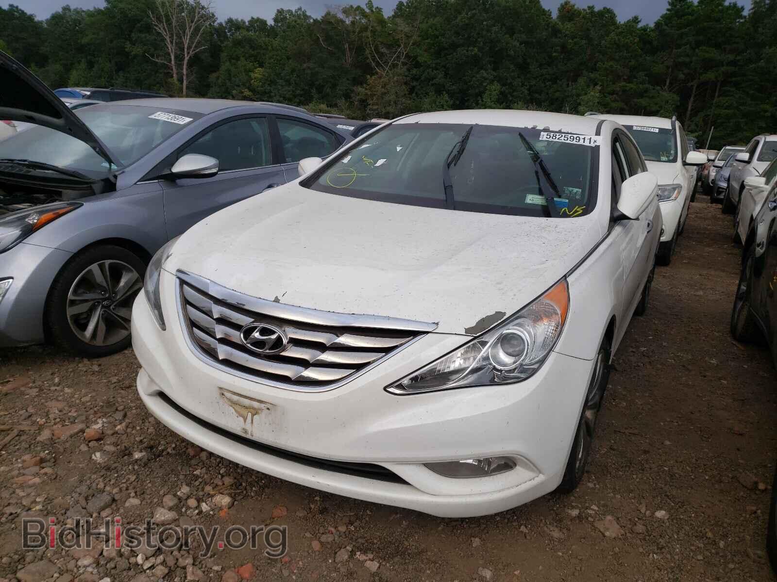 2012 HYUNDAI SONATA - VIN: 5NPEC4AC6CH348258 - Фото 2