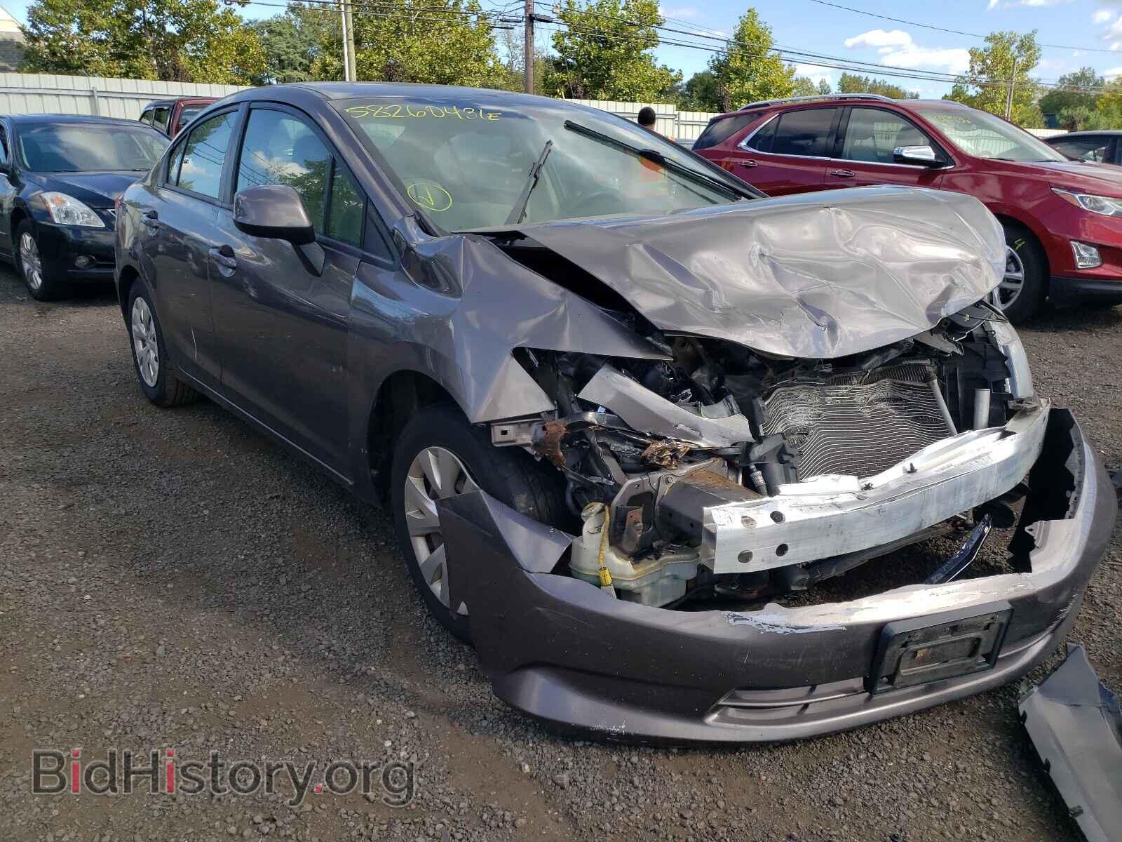 Фотография 2HGFB2F54CH589543 - HONDA CIVIC 2012