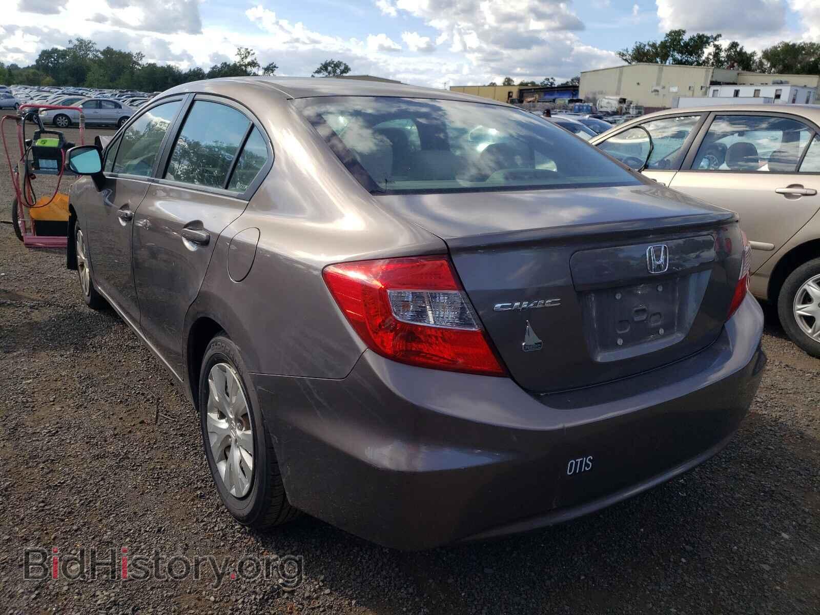 2012 HONDA CIVIC - VIN: 2HGFB2F54CH589543 - Фото 3