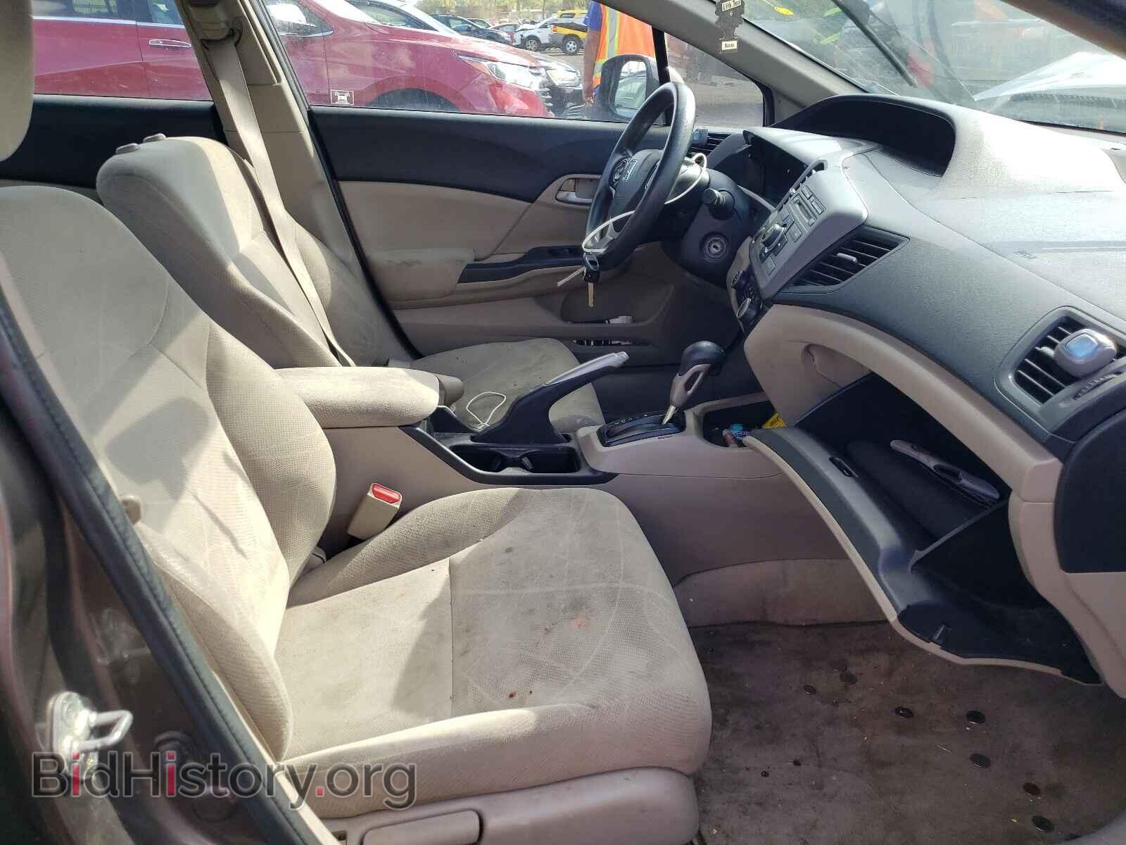 2012 HONDA CIVIC - VIN: 2HGFB2F54CH589543 - Фото 5