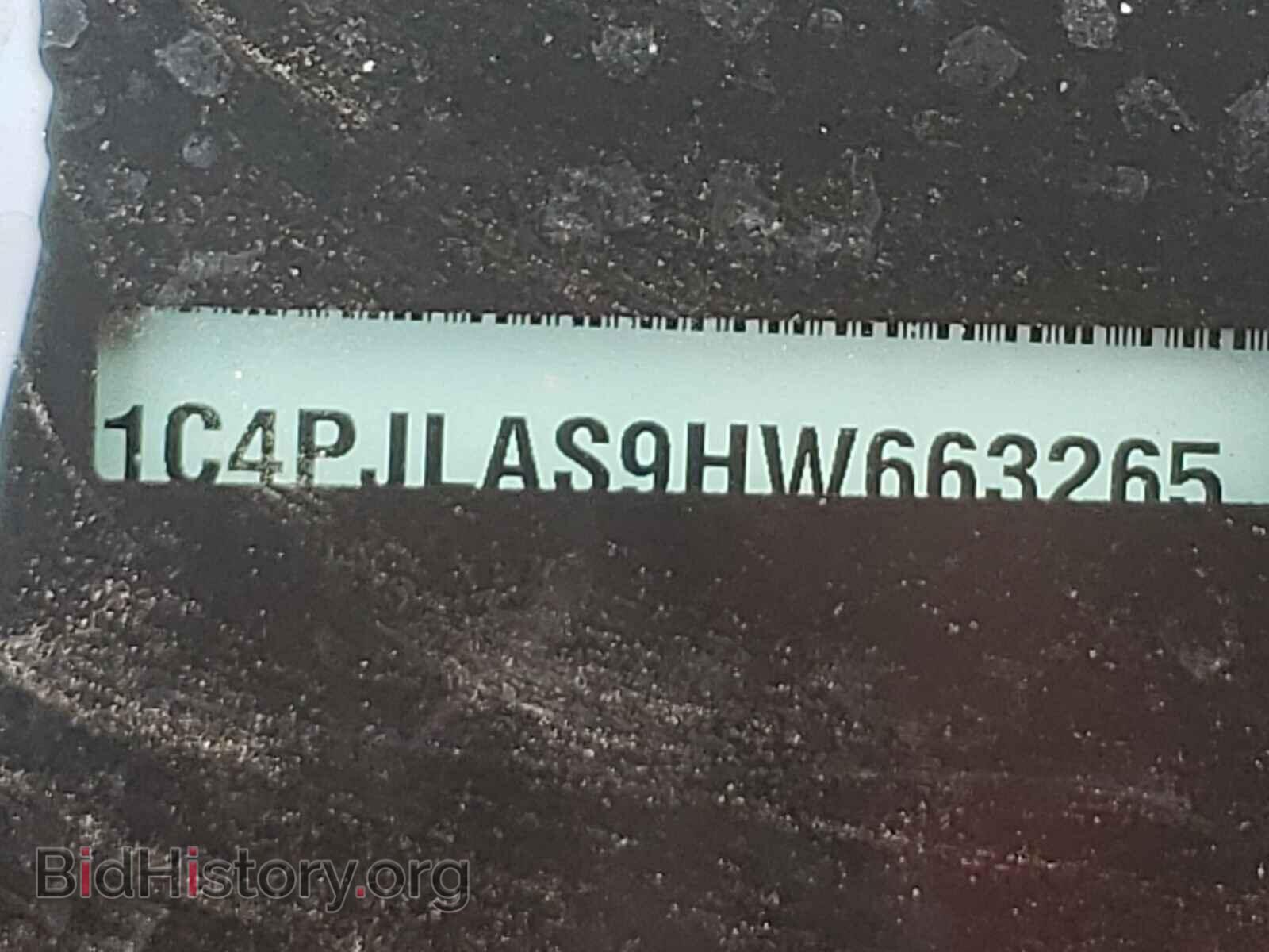 2017 JEEP CHEROKEE - VIN: 1C4PJLAS9HW663265 - Фото 10