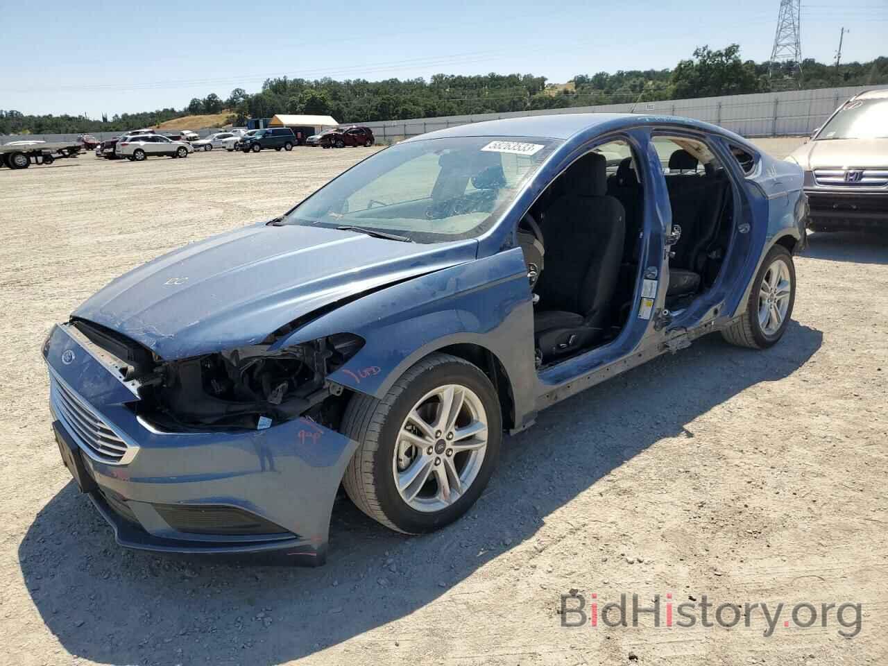 Photo 3FA6P0LU0JR204468 - FORD FUSION 2018