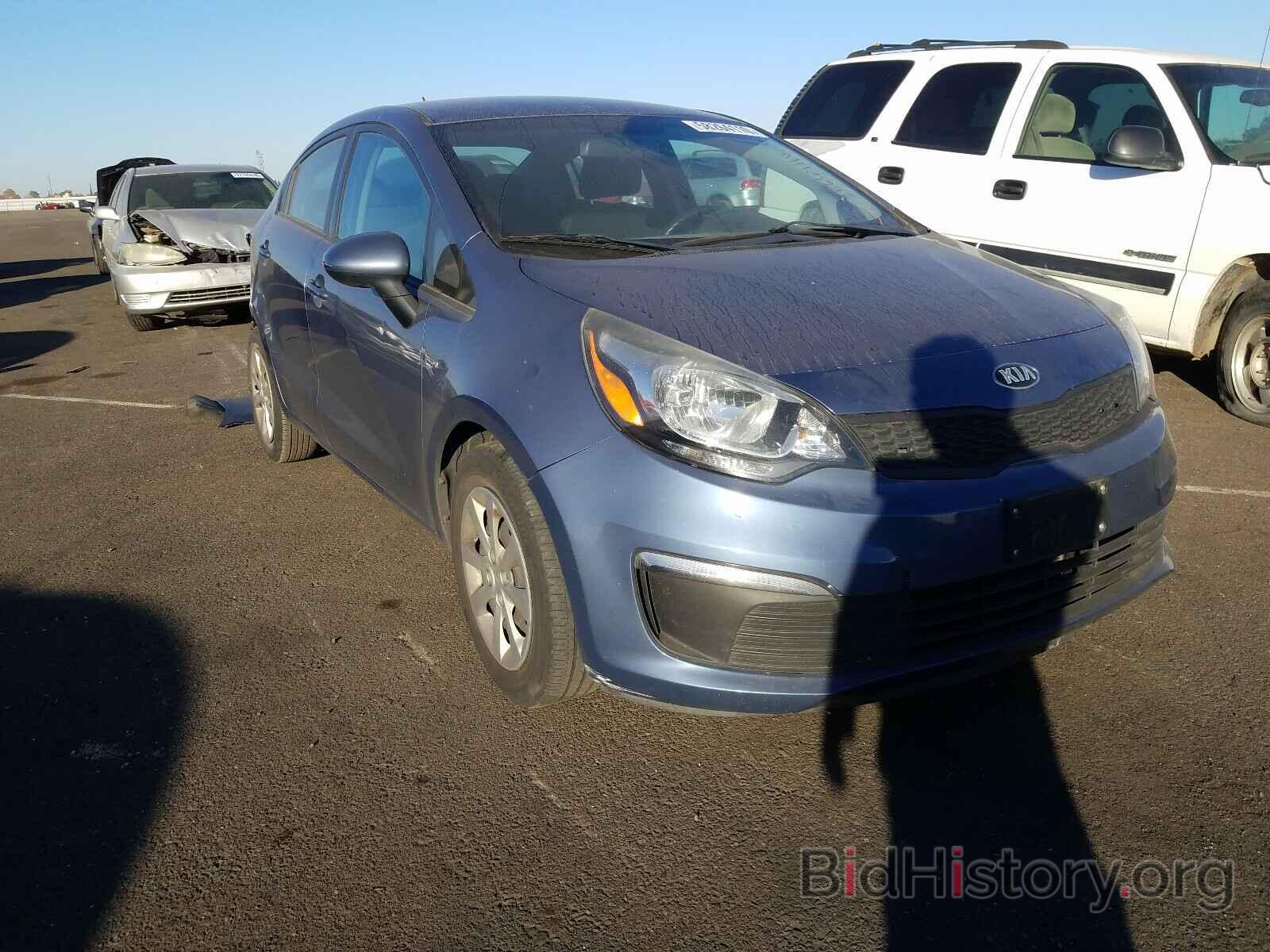 Photo KNADM4A36G6553035 - KIA RIO 2016