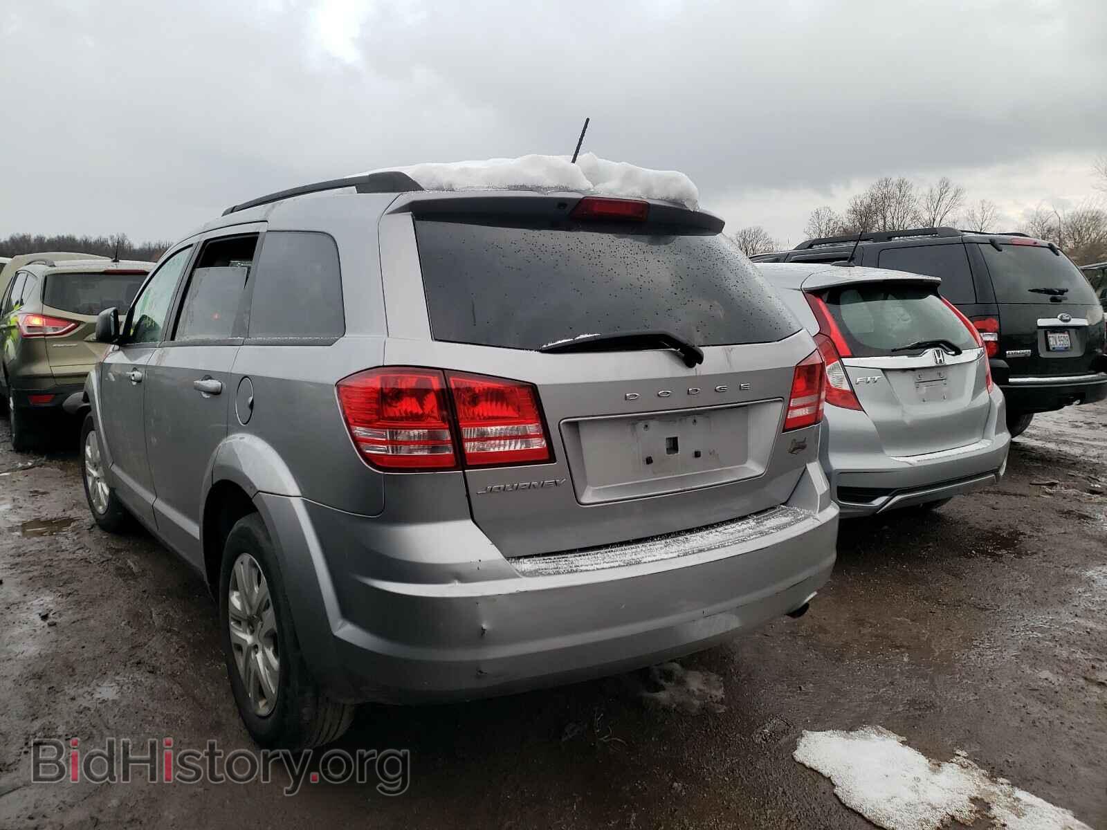 2017 DODGE JOURNEY - VIN: 3C4PDCAB1HT601792 - Фото 3