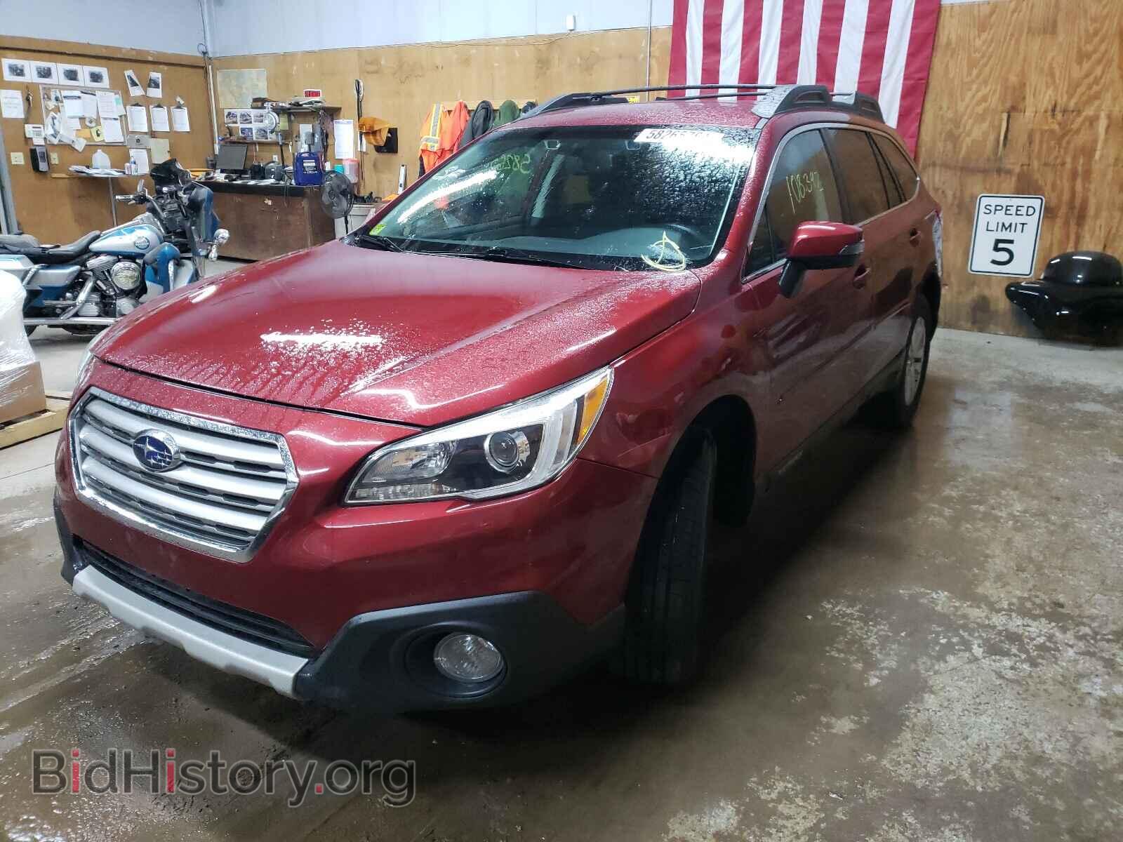 2015 SUBARU OUTBACK - VIN: 4S4BSAFCXF3335764 - Фото 2