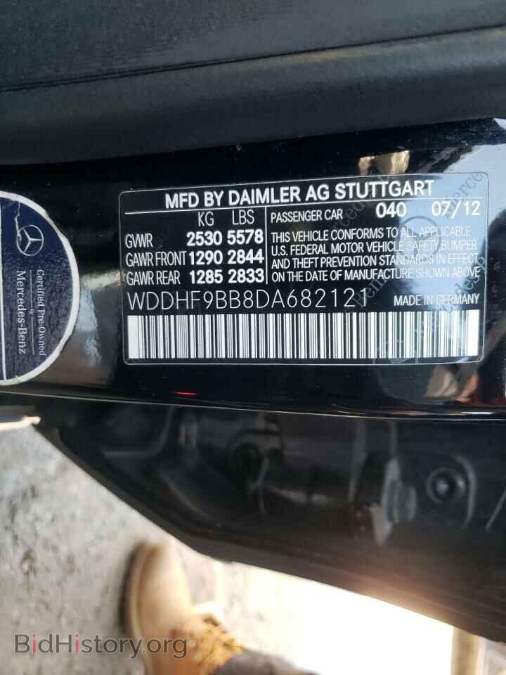 2013 MERCEDES-BENZ E-CLASS - VIN: WDDHF9BB8DA682121 - Фото 10