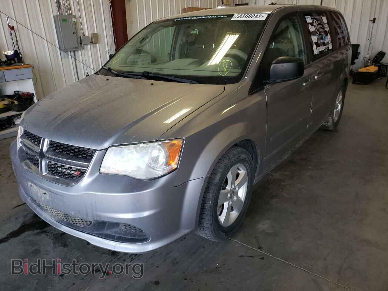 2013 DODGE CARAVAN - VIN: 2C4RDGBG9DR628214 - Фото 2