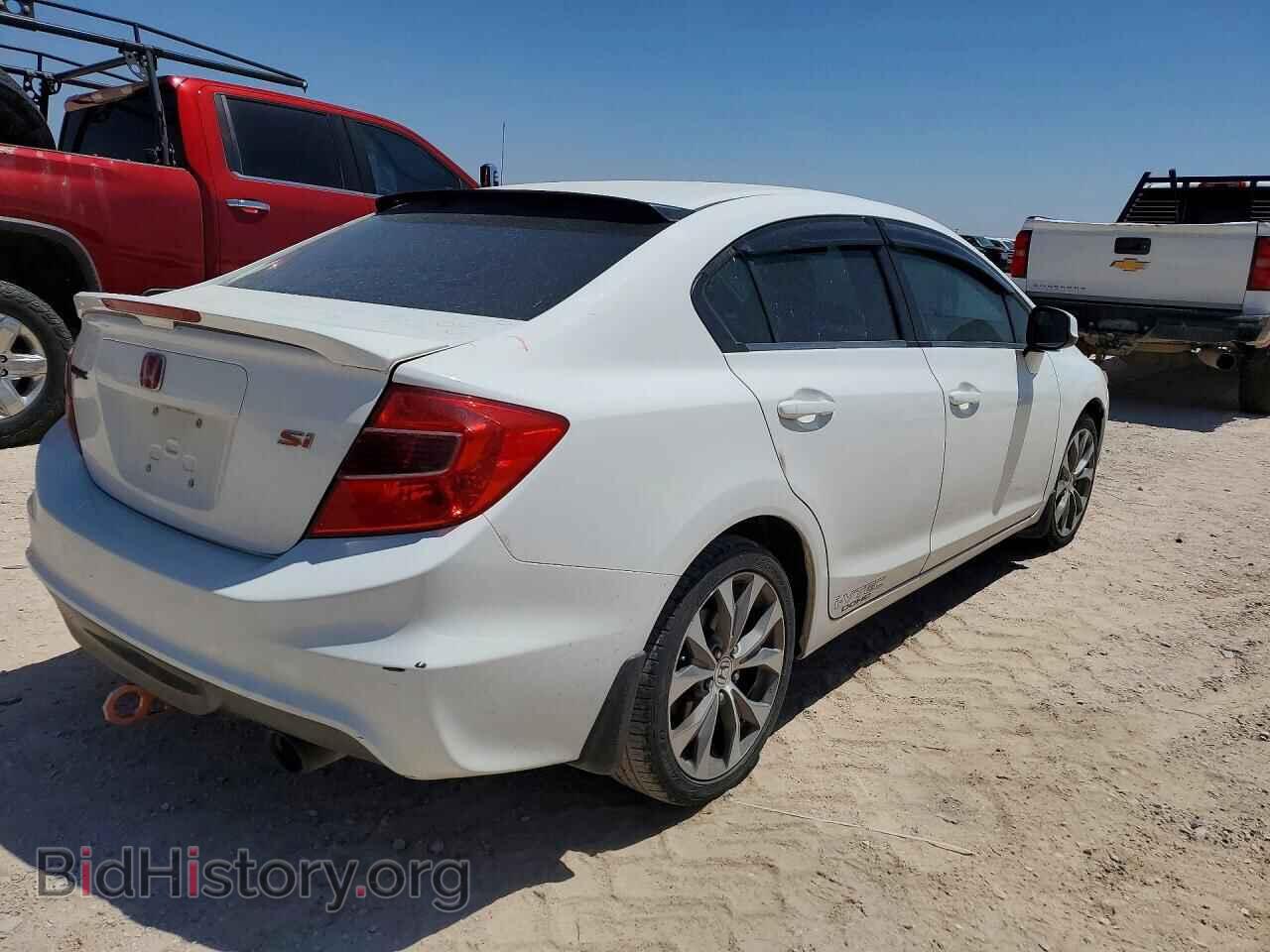 2012 HONDA CIVIC - VIN: 2HGFB6E55CH703669 - Фото 3