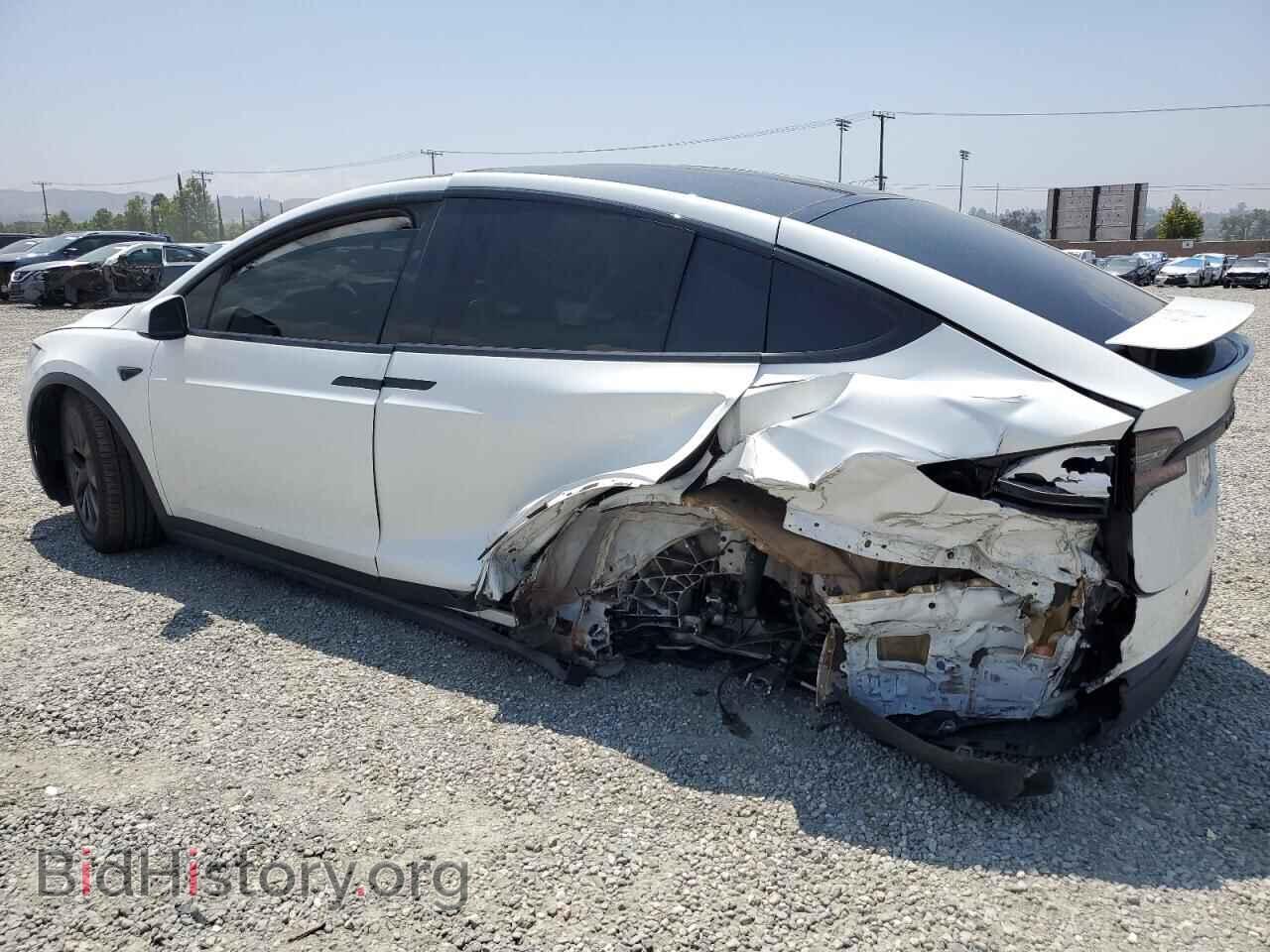 2022 TESLA MODEL X - VIN: 7SAXCBE69NF333226 - Фото 2