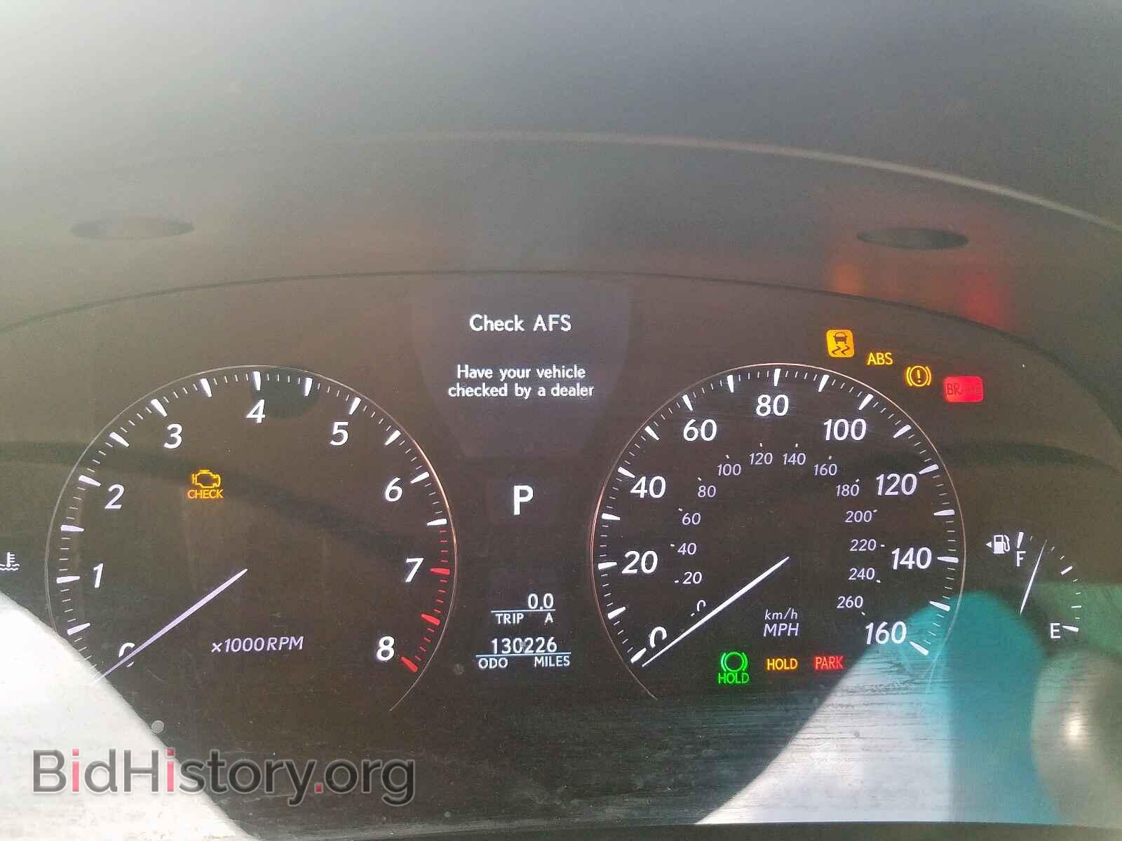 2008 LEXUS LS460 - VIN: JTHBL46F985077403 - Фото 8