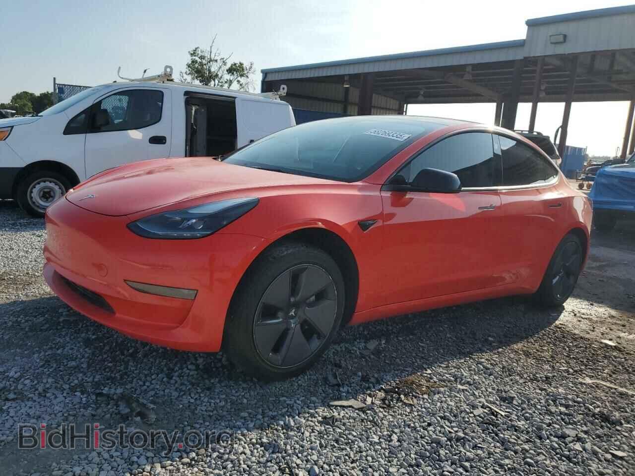 Photo 5YJ3E1EA9MF085689 - TESLA MODEL 3 2021