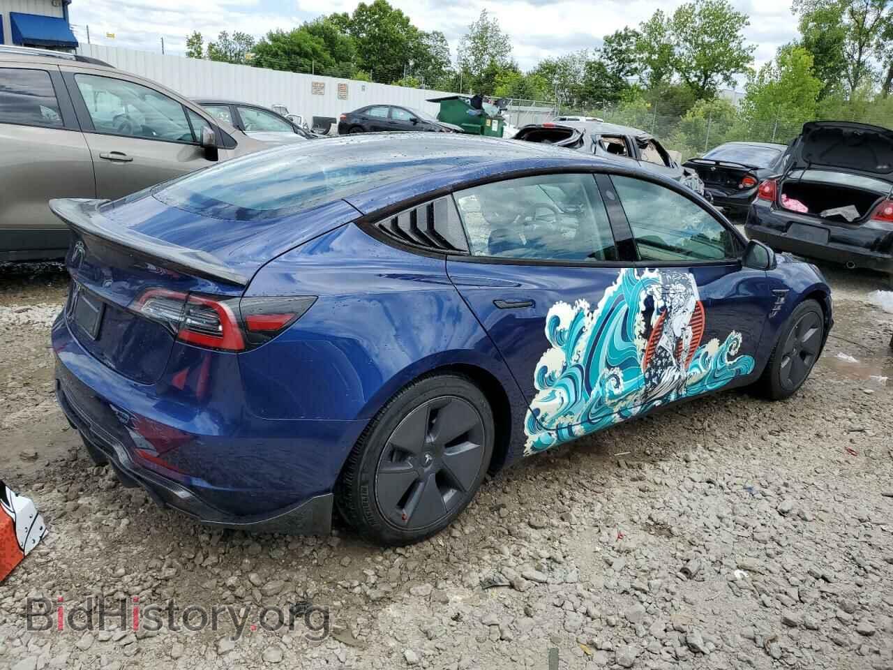 2021 TESLA MODEL 3 - VIN: 5YJ3E1EA6MF955639 - Фото 3