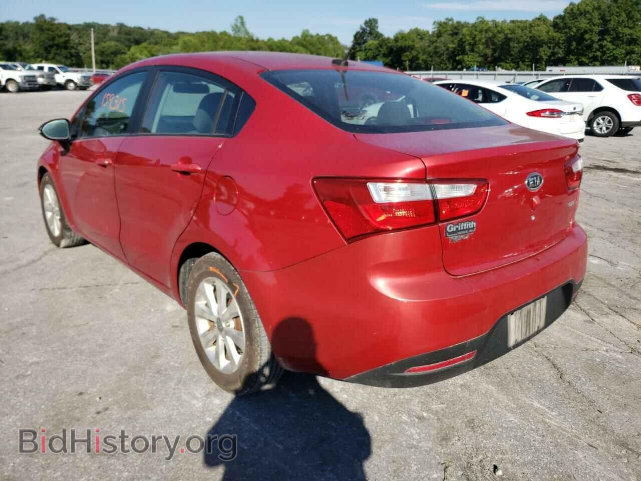 2012 KIA RIO - VIN: KNADN4A36C6093110 - Фото 3