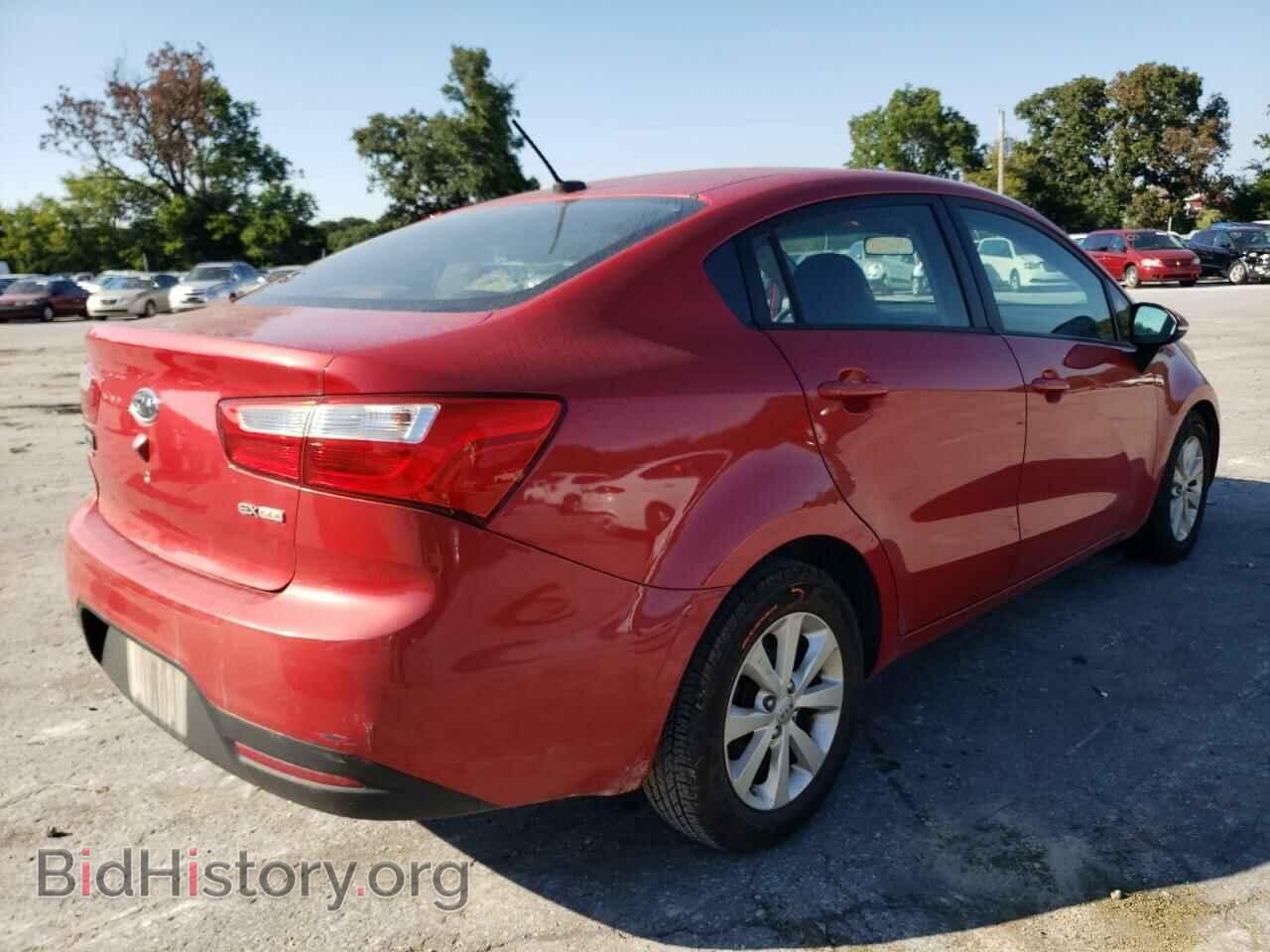 2012 KIA RIO - VIN: KNADN4A36C6093110 - Фото 4
