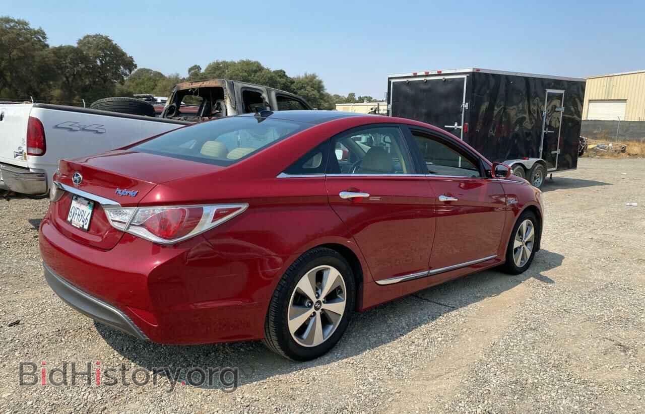2012 HYUNDAI SONATA - VIN: KMHEC4A49CA020327 - Фото 4