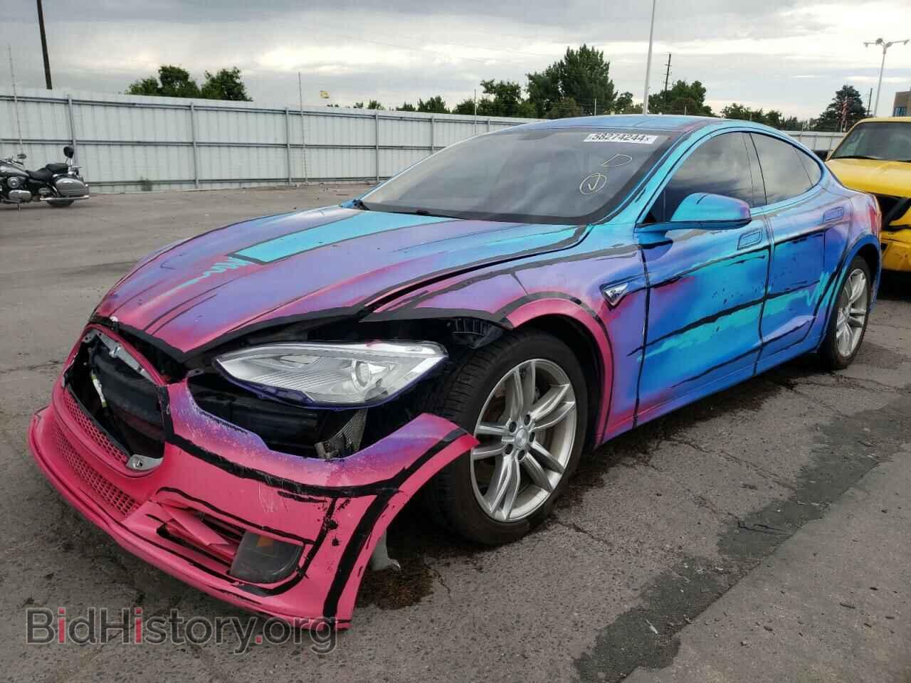 Фотография 5YJSA1S1XEFP41606 - TESLA MODEL S 2014