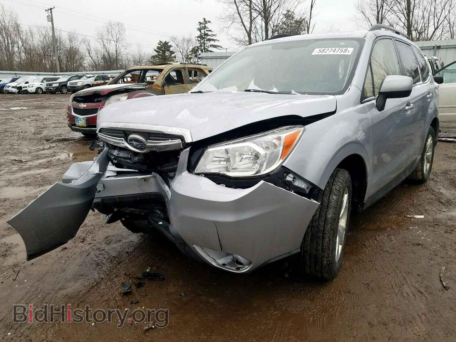 2016 SUBARU FORESTER - VIN: JF2SJADCXGH454463 - Фото 2