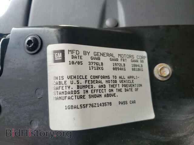 2006 SATURN ION - VIN: 1G8AL55F76Z143578 - Фото 10