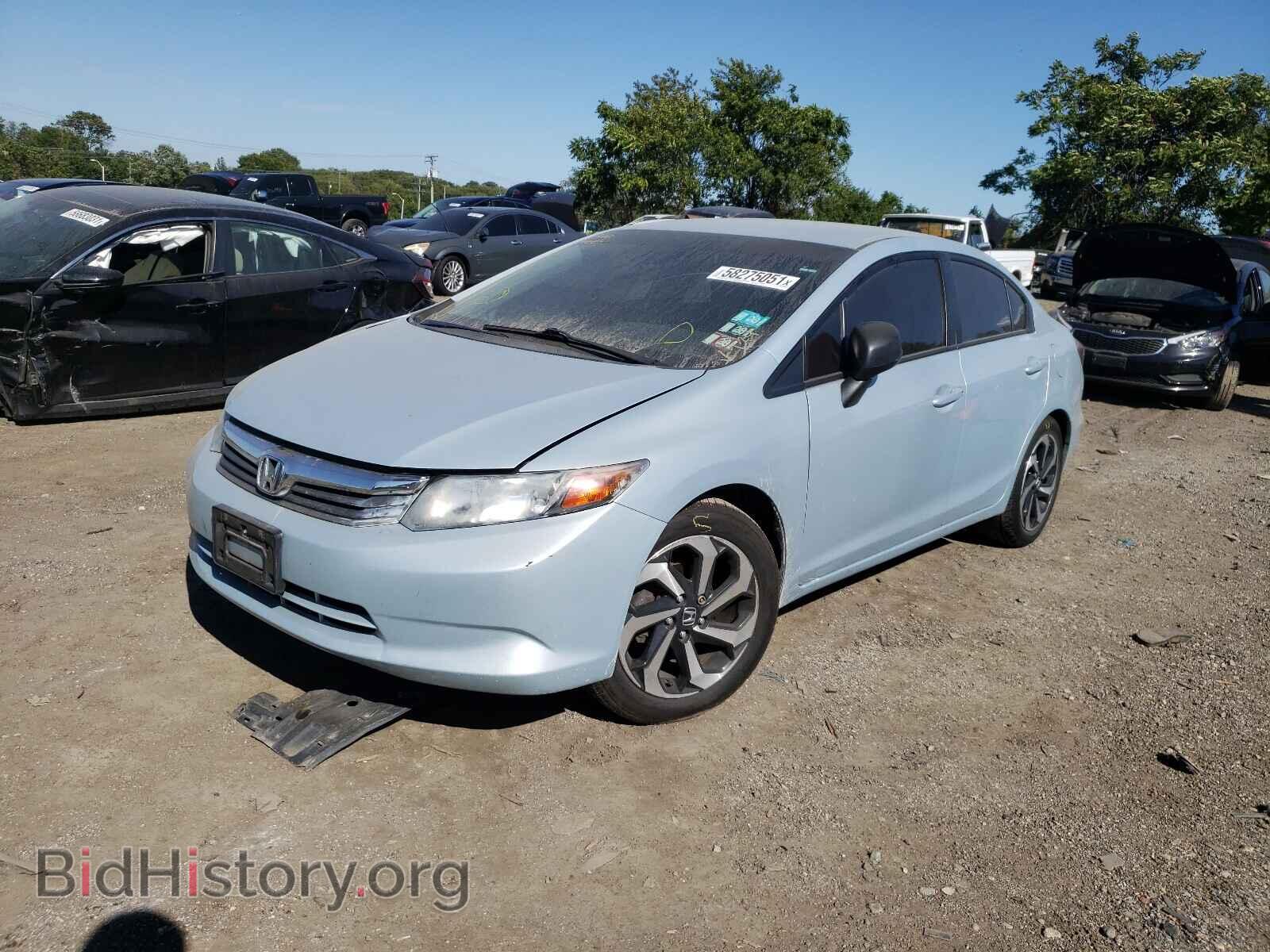 2012 HONDA CIVIC - VIN: 19XFB2F54CE343344 - Фото 2