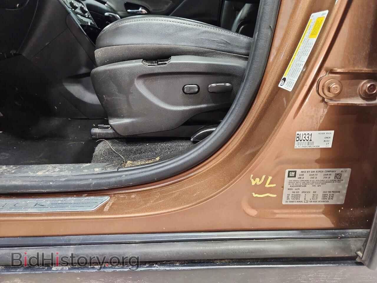 2017 BUICK ENCORE - VIN: KL4CJASB1HB154306 - Фото 13