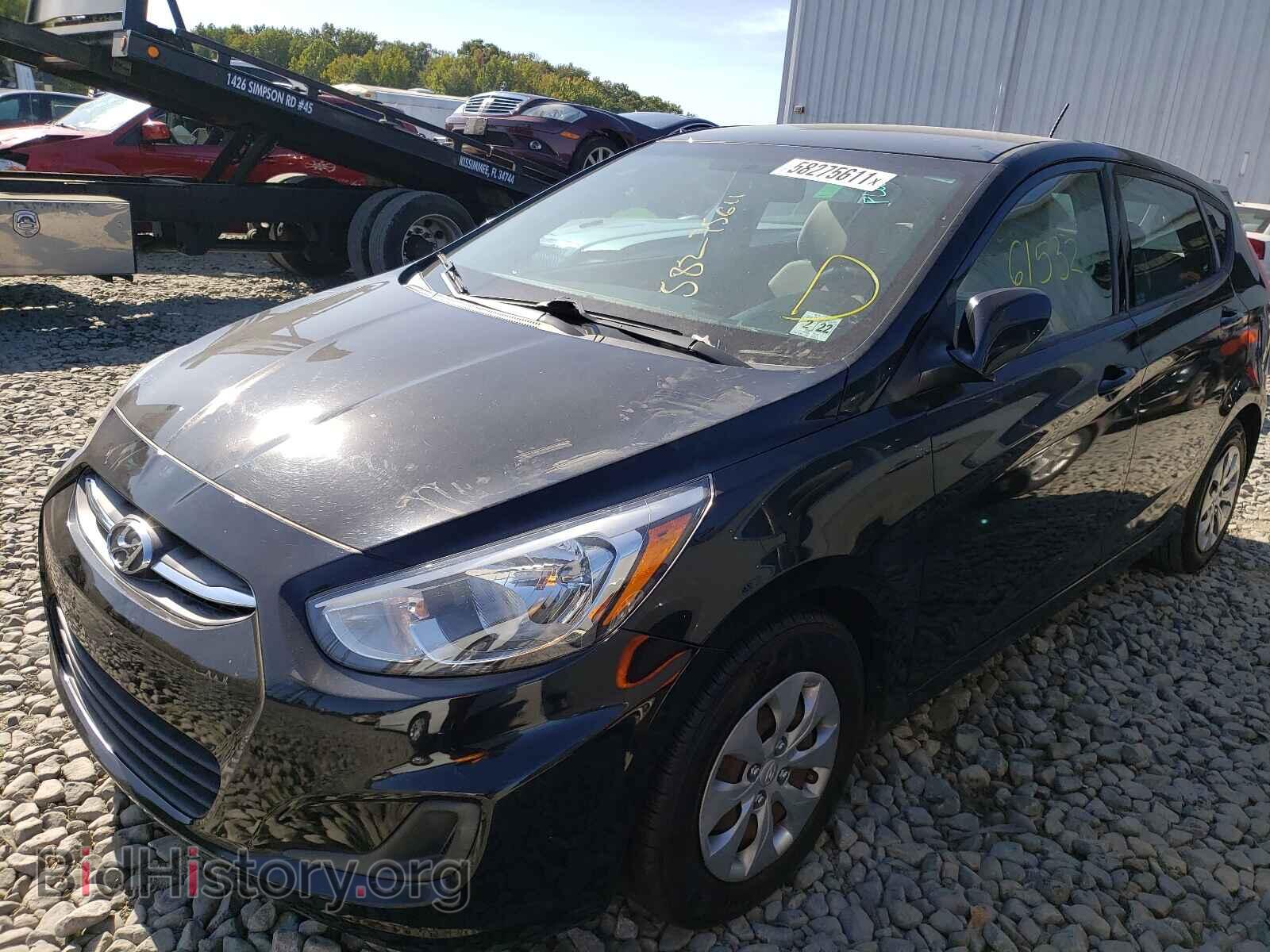 2017 HYUNDAI ACCENT - VIN: KMHCT5AE4HU306002 - Фото 2